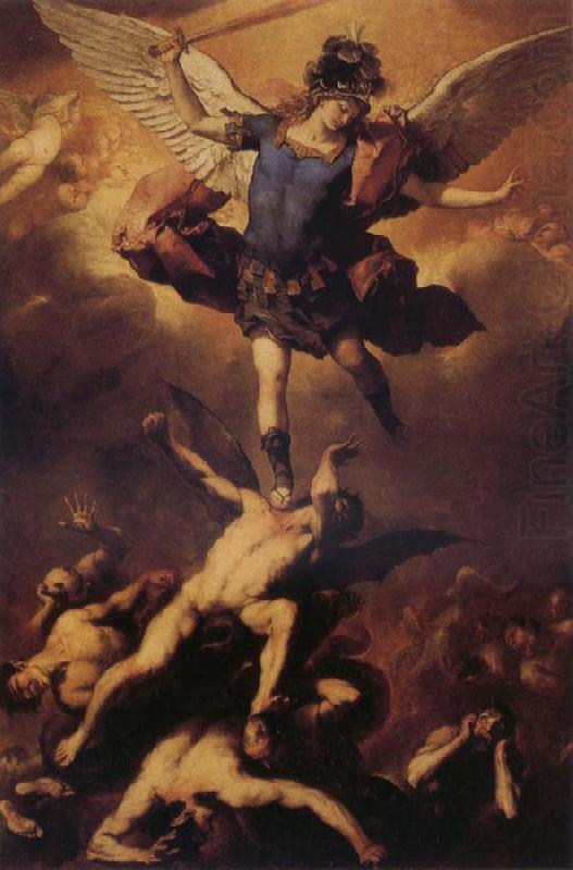 Luca Giordano The Fall of the Rebel Angels china oil painting image